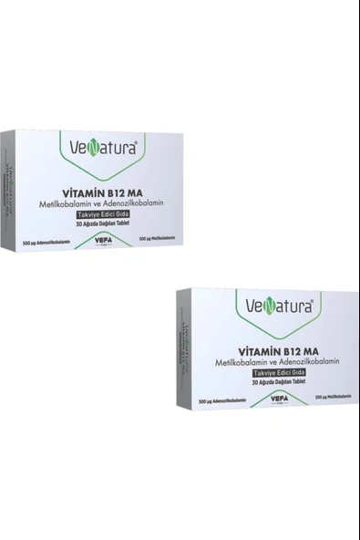 Venatura Vitamin B12 Ma 30 Tablet 2 Adet ürün görseli 1