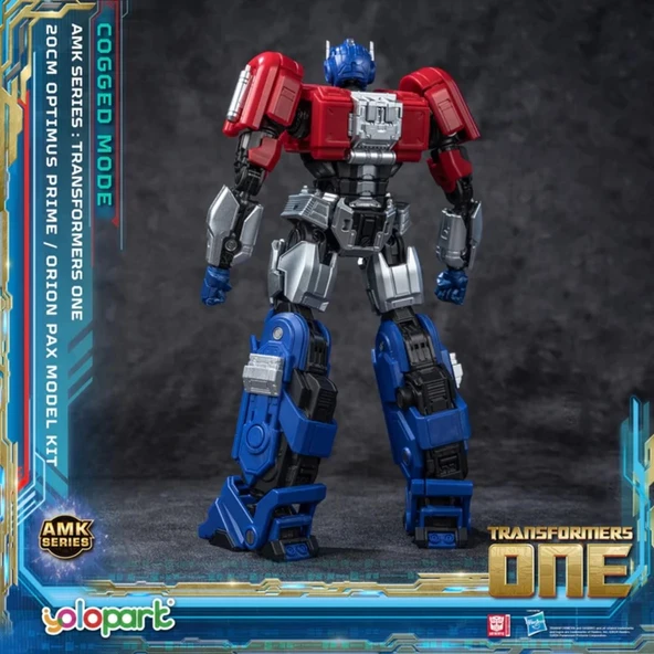 Transformers ONE Amk Series 20 Cm Figür Kit Optimus Prime - Resim 9