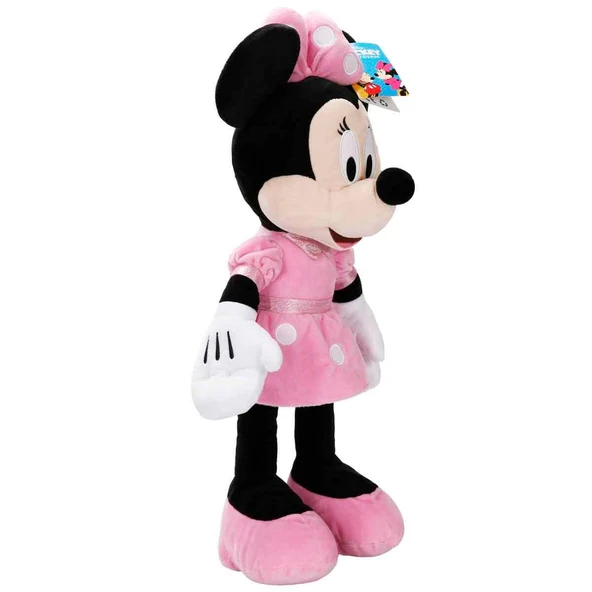 Disney Mickey ve Arkadaşları Disney Minnie Core Peluş 60 Cm - Resim 3