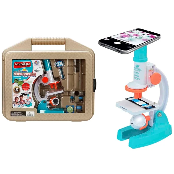 Eastcolight Bilim Seti Mikroskop 200/600/1200x 48 Parça ürün görseli 1