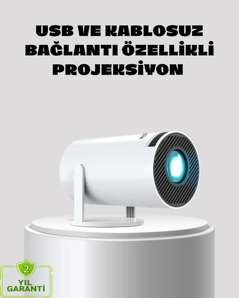Kablosuz Bağlantılı Full HD Ev Sinema Projeksiyonu 160 ANSI Lümen ürün görseli 1