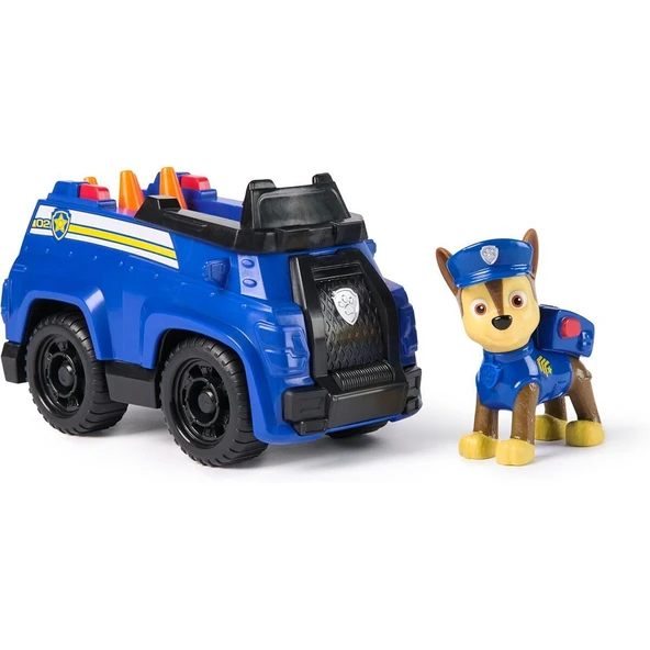 37502 SUN-SPM-FİGÜR PAW PATROL TEMEL ARAÇLAR CHASE ürün görseli 1