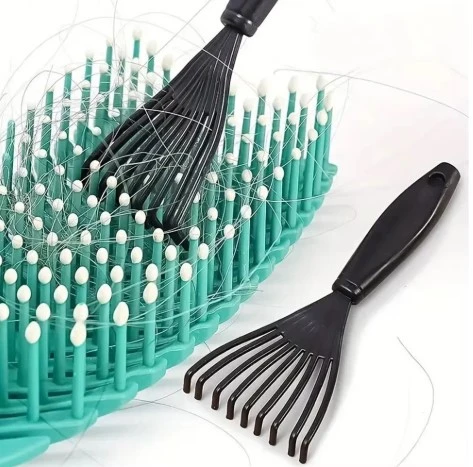 Pratik Saç Fırçası ve Tarak Temizleme Aparatı 2 Adet - Resim 4