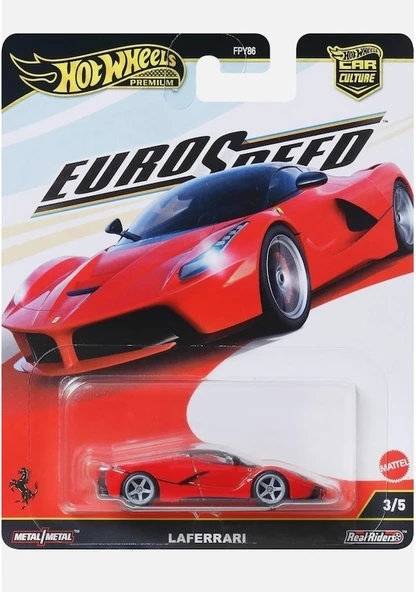 Hot Wheels Premium Car Culture Euro Speed LAFERRARI FPY86 JBK55 ürün görseli 1