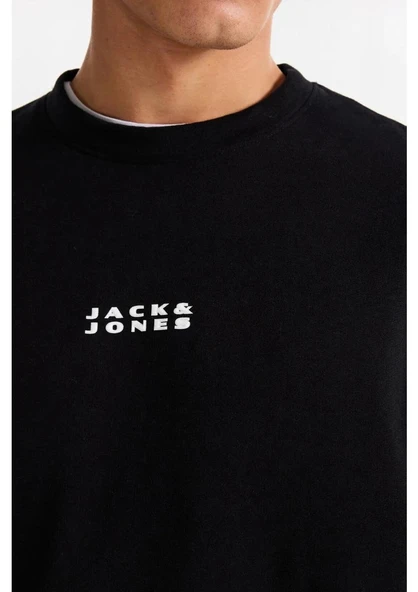 Jack & Jones Jcostance Sweat Crew Neck Erkek Sweatshirt - Resim 4