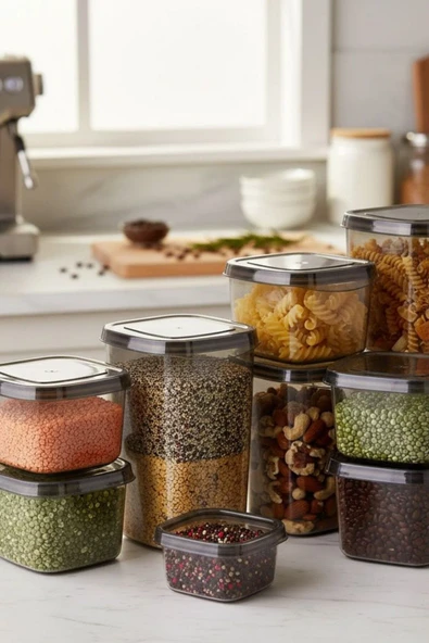 8’li Düzenleyici Saklama Kabı - Resim 6