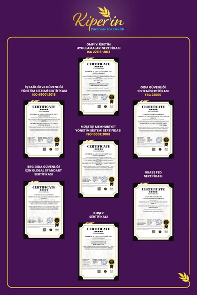 Kiperin Purple Collagen Toz 40 Günlük 575 gr - Resim 7