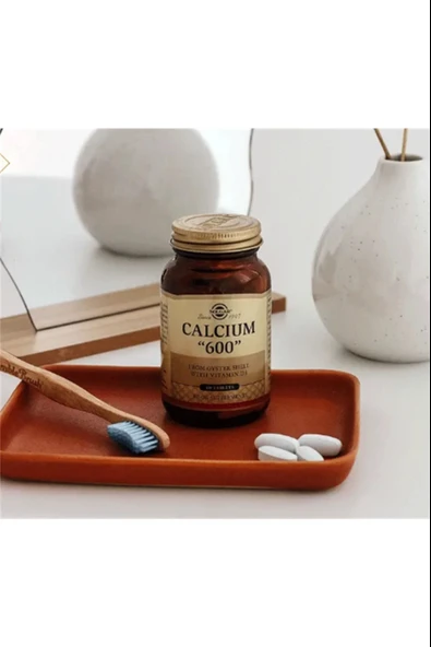 Solgar Calcium Oyster Shell 600 Mg 60 Tablet - Resim 2