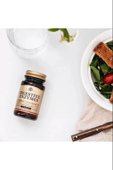 Solgar Digestive Enzymes 50 Tablet 2 Adet - Resim 3