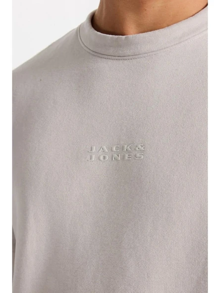 Jack & Jones Jcostance Sweat Crew Neck Erkek Sweatshirt - Resim 4