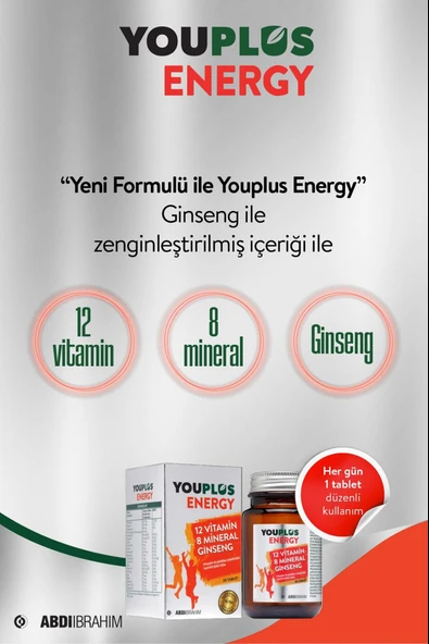 Youplus Energy 30 Tablet 2 Adet - Resim 7