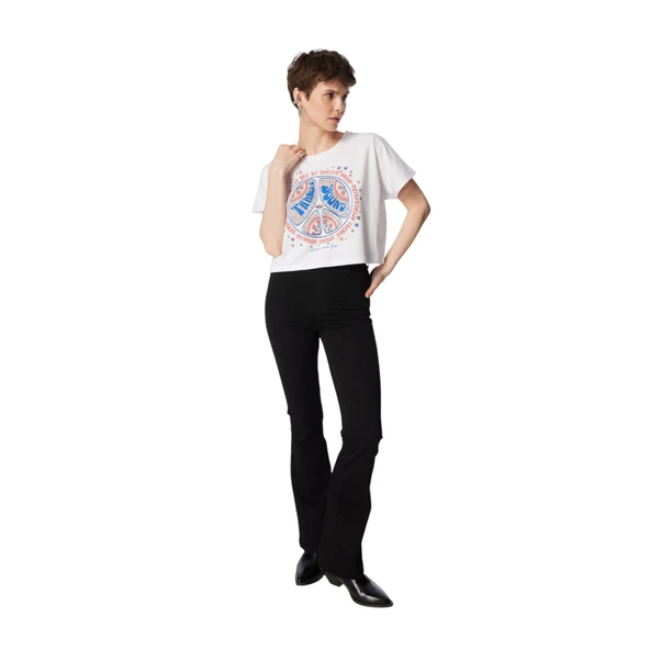 Kadın T-shirt .242 LCF 242002 - Resim 2