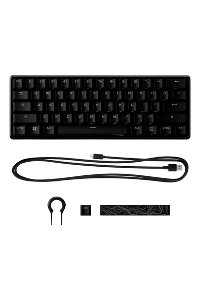 HyperX Alloy Origins 60 Mekanik Oyuncu Klavyesi(Aqua) - Resim 3