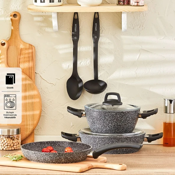 Emsan Luna 7 Parça Tencere Seti ürün görseli 1