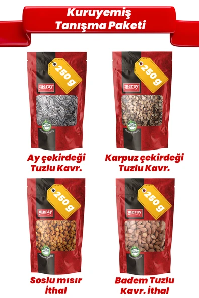 Kuruyemiş Tanışma Paketi (1 Kg) ürün görseli 1