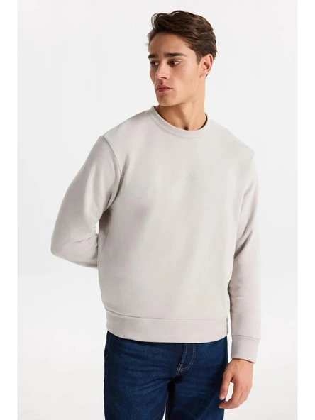 Jack & Jones Jcostance Sweat Crew Neck Erkek Sweatshirt - Resim 3