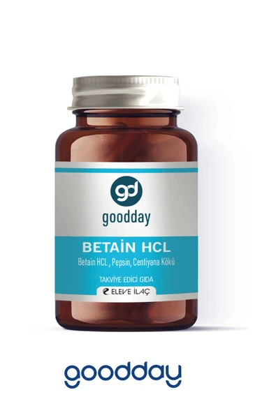 Goodday Betain HCL Pepsin 60 Kapsül 3 Adet - Resim 6