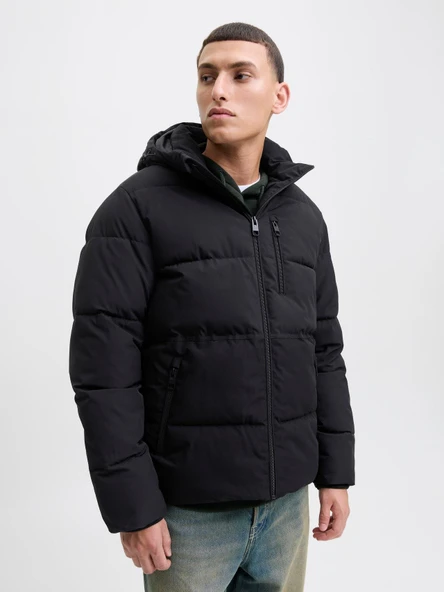 Jack & Jones Jjeowen Puffer Sn Erkek Mont - Resim 4