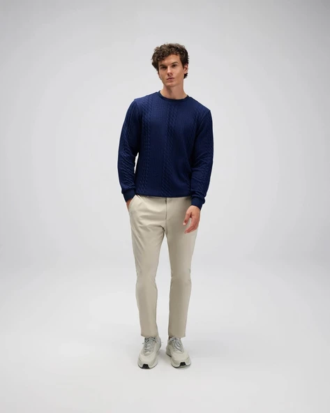 Ellesse EM623-NV Erkek Lacivert Kazak ürün görseli 1