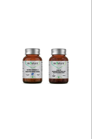 Venatura Ultra Omega3 30 Kapsül +Venatura Koenzim Q10 200 mg 30 Kapsül ürün görseli 1