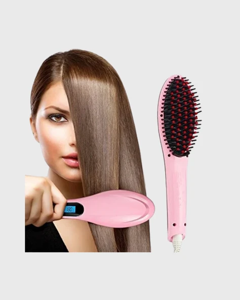 Seramik Plakalı Saç Düzleştirici Hızlı Isınan 5 Kademe Isı Ayarlı - Resim 4