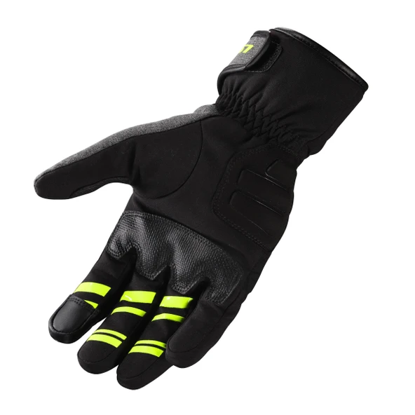 LS2 URBS 2 ELDİVEN SİYAH-GRİ-SARI - Resim 2