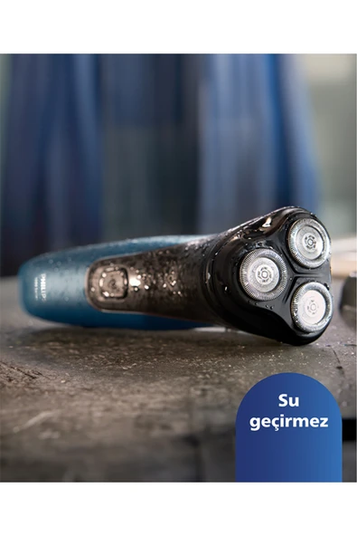 Philips 1000 Serisi  Tıraş Makinesi-Sıfır Tıraş,Su Geçirmez,Esnek Başlık S1134/00 - Resim 6