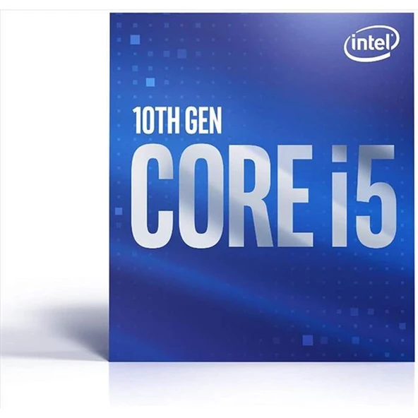 Intel Core i5 10400 Soket 1200 2.9GHz 12MB Önbellek 6 Çekirdek 14nm İşlemci Box UHD630 VGA (Fanlı) ürün görseli 1