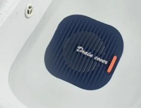 Süzgeçli Lavabo Gider Koruyucu Mat Gri - Resim 5