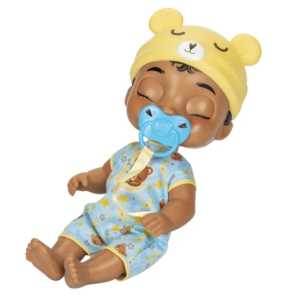 Baby Alive Lil Dreamer Snoozer Bear Sleepy Bebek F9967 - Resim 3
