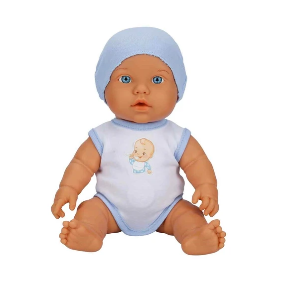 Dollz n More Bebelou Sesli Care Time Oyun Seti 32 Cm Mavi - Resim 3