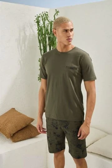 Kocabey 2004 Erkek O Yaka Şortlu Takım - Resim 2