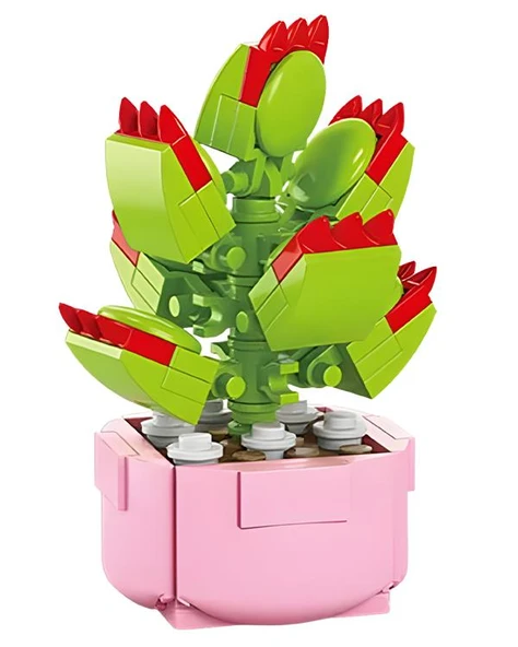 Ctoys Florist Burçlar Saksılı Bitki Yapım Seti Leo 8942 5 - Resim 2