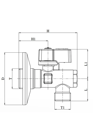 Eca 10 Adet Eca Filtreli Ara(Taharet) Musluk 602111043 - Resim 3