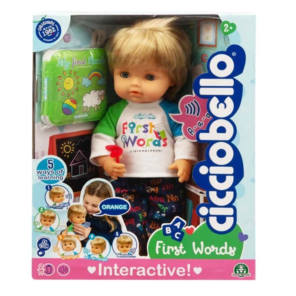 Cicciobello Sesli İlk Kelimelerim Bebek CCBF0000 - Resim 6