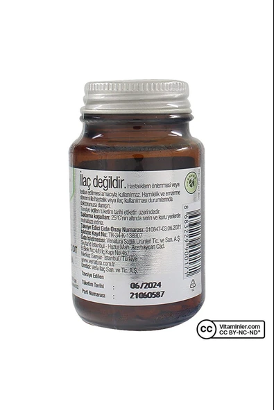 Venatura Vitamin B12 Metilkobalamin ODT 30 Tablet - Resim 3