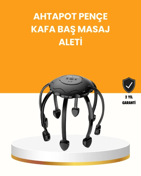 Saç Derisi Masaj Ai 8 Bağımsız Kol 3 Modlu Derin Rahatlama ürün görseli 1