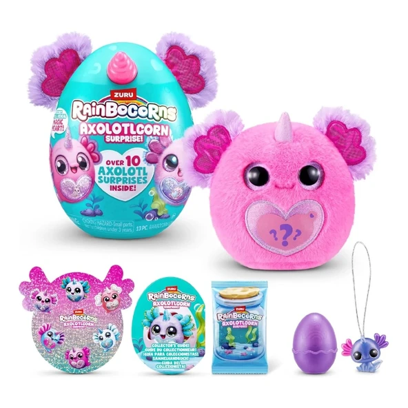 Rainbocorns Axolotlcorn Sürpriz Peluş Gillda ürün görseli 1