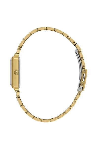 DANIEL KLEIN DK.1.13934-3 ALTIN KAPLAMA DİKDÖRTGEN KADIN KOL SAATİ - Resim 2