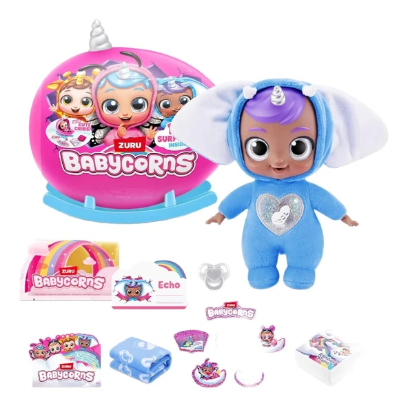 Rainbocorns Babycorns Sevimli Sürpriz Bebek Echo ürün görseli 1