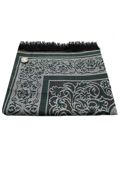 Kıbleyi Gösteren Pusulalı Yeşil Seccade ürün görseli 1