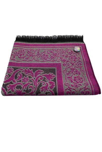 Kıbleyi Gösteren Pusulalı Fuşya Seccade ürün görseli 1