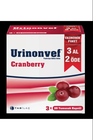 Urinonvef Cranberry 3 al 2 öde ürün görseli 1