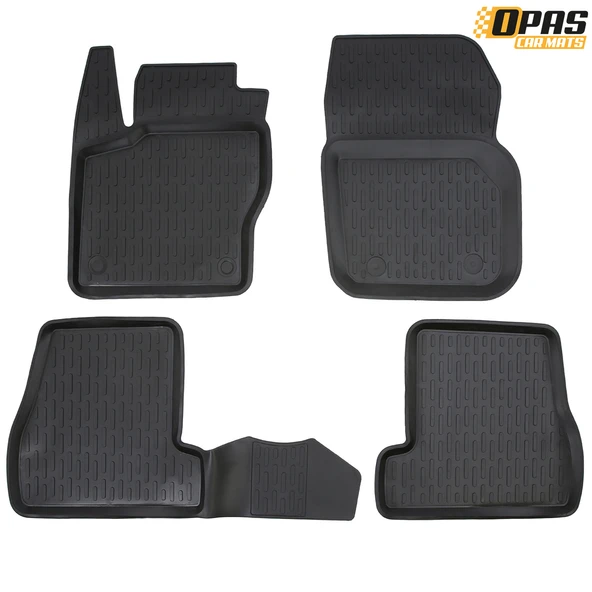 Ford Focus 2 2005-2010 Arası 3D Havuzlu Oto Paspas ürün görseli 1