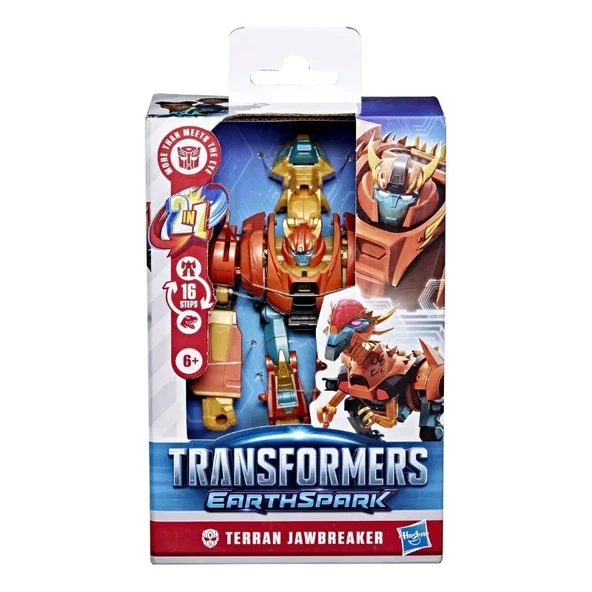 Transformers Earthspark Deluxe Figür Terran Jawbreaker - Resim 4
