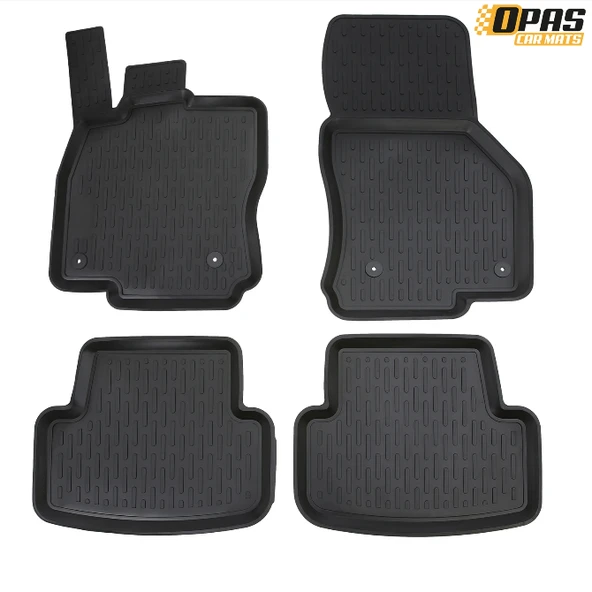 Audi A3 Sedan 2021 Üzeri Uyumlu 3D Havuzlu Oto Paspas ürün görseli 1