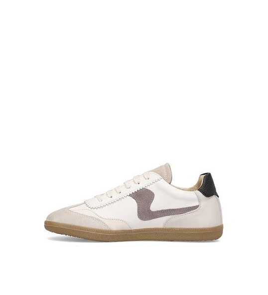 MAMMAMİA D25KA-7155 İNCE TABAN DERİ KADIN SPOR AYAKKABI - Resim 3