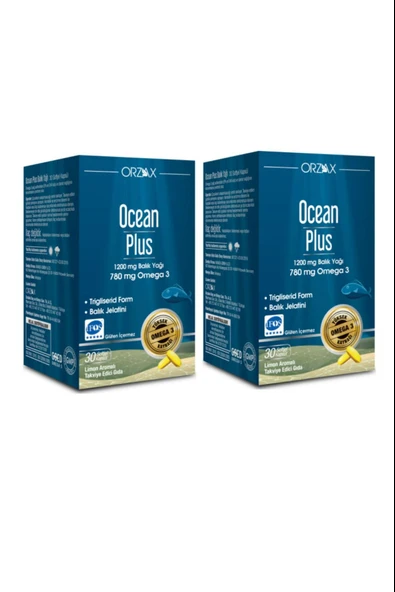 Ocean Plus 1200 mg 30 Kapsül 2 Adet ürün görseli 1