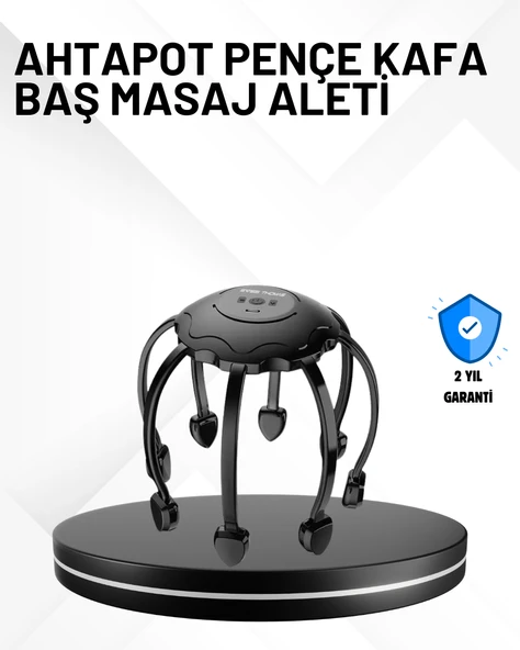 Taşınabilir Kafa Masaj Cihazı Eller Serbest 360° Profesyonel Masaj ürün görseli 1