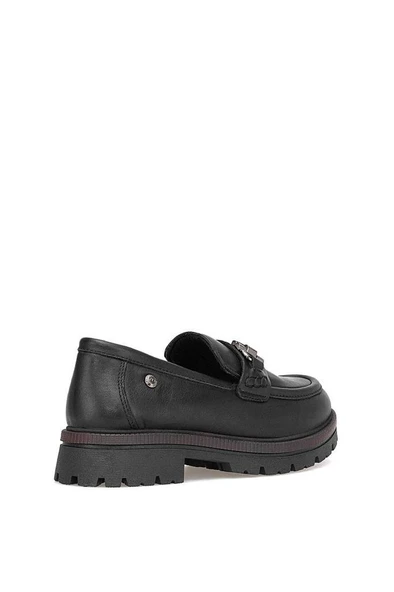 MAMMAMİA D25KA-3195 KADIN LOAFER DERİ AYAKKABI - Resim 4